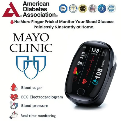 💉 Goodbye, Finger Pricks! 👋 Your Ultimate Painless Health Assistant.