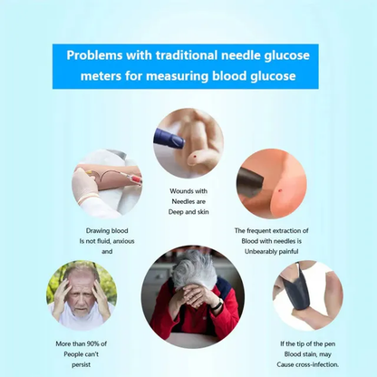 💉 Goodbye, Finger Pricks! 👋 Your Ultimate Painless Health Assistant.