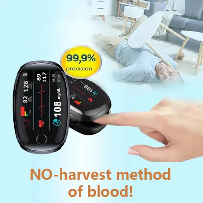 💉 Goodbye, Finger Pricks! 👋 Your Ultimate Painless Health Assistant.