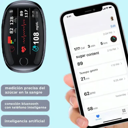 💉 Goodbye, Finger Pricks! 👋 Your Ultimate Painless Health Assistant.